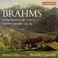 BRAHMS, J.: String Quartet No. 2 / Clarinet Quinte