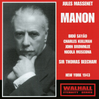 MASSENET, J.: Manon [Opera] (Sayão, Kullman, Brownlee, Moscona, Metropolitan Opera Chorus and Orches