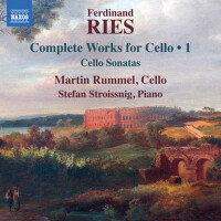 RIES, F.: Cello Works (Complete), Vol. 1 - Cello S專輯_Martin RummelRIES, F.: Cello Works (Complete), Vol. 1 - Cello S最新專輯