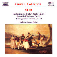 sor: fantaisie pour guitare seule, op 58