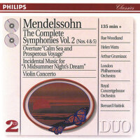 Mendelssohn: The Symphonies Vol.2; Violin Concerto專輯_Royal Concertgebouw Mendelssohn: The Symphonies Vol.2; Violin Concerto最新專輯