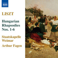 LISZT: 6 Hungarian Rhapsodies, S359/R441