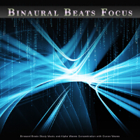 Binaural Beats Focus: Binaural Beats Study Music and Alpha Waves Concentration with Ocean Waves