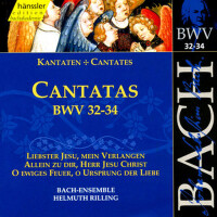 BACH, J.S.: Cantatas, BWV 32-34專輯_Philippe HuttenlocheBACH, J.S.: Cantatas, BWV 32-34最新專輯