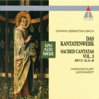 Bach: Sacred Cantatas Vol. 3 : BWV 37 - 52, 54 - 6