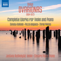 DVARIONAS, B.: Violin and Piano Works (Complete) (