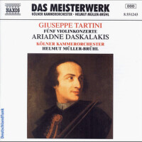 TARTINI: 5 Violin Concertos專輯_Ariadne DaskalakisTARTINI: 5 Violin Concertos最新專輯