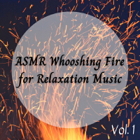 ASMR Whooshing Fire for Relaxation Music