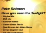 Pete Robson歌曲歌詞大全_Pete Robson最新歌曲歌詞