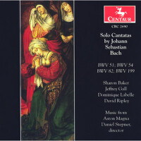 BACH, J.S.: Cantatas - BWV 51, 54, 82, 199 (Baker,