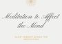 Meditation to Affect the Mind: Slow Ambient Songs for Meditation專輯_Desha KaurMeditation to Affect the Mind: Slow Ambient Songs for Meditation最新專輯