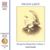 LISZT: Hungarian Rhapsodies, Vol. 2 (Liszt Complet