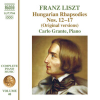 LISZT, F.: Hungarian Rhapsodies, Nos. 12-17 (origi