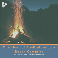 1 Hour of Meditation by a Beach Campfire