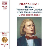 LISZT, F.: Dances - Valses oubliées / Czárdás / Gr專輯_Goran FilipecLISZT, F.: Dances - Valses oubliées / Czárdás / Gr最新專輯