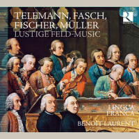 Telemann, Fasch, Fischer & Müller: Lustige Feld-Music專輯_Benoît LaurentTelemann, Fasch, Fischer & Müller: Lustige Feld-Music最新專輯