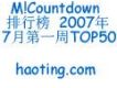 M!Countdown排行榜 2007年