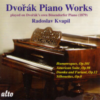 DVORAK, A.: Piano Works (Kvapil) - 8 Humoresques /