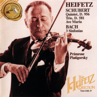 The Heifetz Collection, Volume 37 - Schubert, Bach專輯_Jascha HeifetzThe Heifetz Collection, Volume 37 - Schubert, Bach最新專輯