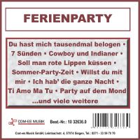 Ferienparty