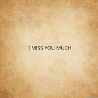 I MISS YOU MUCH