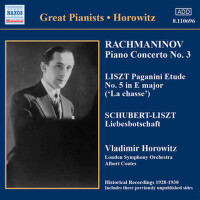 RACHMANINOV: Piano Concerto No. 3 / LISZT: Paganin