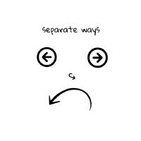 separate ways