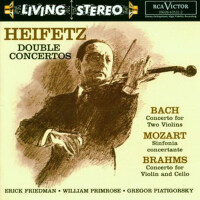 Double Concertos: Bach, Mozart, Brahms專輯_Jascha HeifetzDouble Concertos: Bach, Mozart, Brahms最新專輯